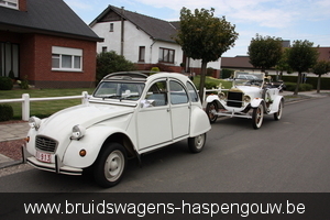 CITROEN 2 PK + FORD T bruidswagens haspengouw