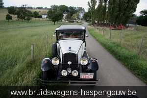 Bruidswagens verhuur BORGLOON TONGEREN