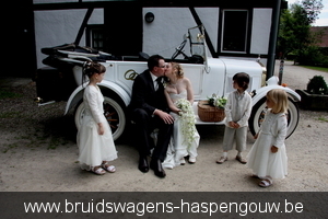 ZOLDER bruidswagens ceremoniewagens verhuur