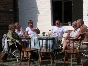 Het terras blijft populair