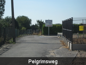 Pelgrimsweg gezien van Processieweg