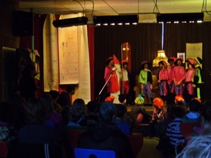 Mathijs  Sintnicolaas Musical  op school.