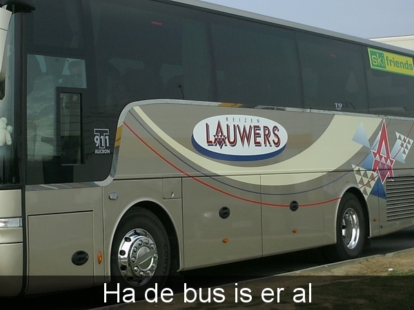 Ha de bus is er al