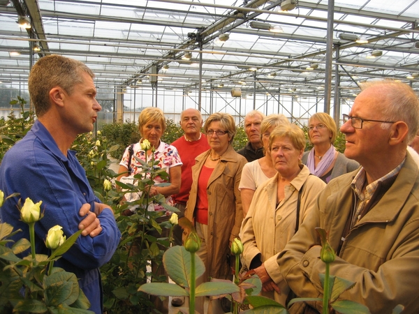 Bedrijvenbezoek Rozenkweker Claus-De Vondelmolen 01 10 09 016