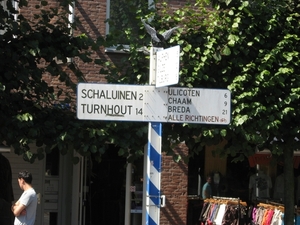 Baarle 01 Oudste ANWB wegwijzer in Nassau (Gust WUYTS)