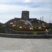 Een groot uurwerk the Floral Clock.