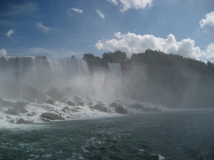 Op weg naar het hoefijzer langs de Amerikaanse Bridal falls