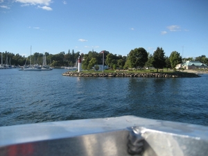 Met de boot tussen de duizend eilanden van de Saint Lawrence rivi