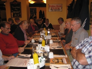 Wachten op ons eten in Montreal