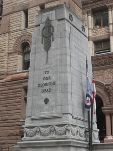 Oorlogsmonument voor de gesneuvelden in Paschendale