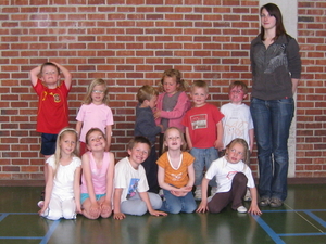 Kleuterturnen maart 2009