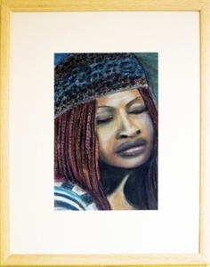 Africangirl 50x40cm SoftPastel