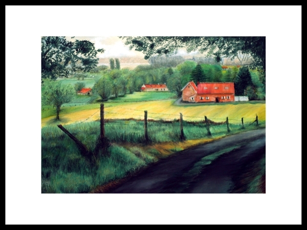Henegouwen-60x80cm. SoftPastel