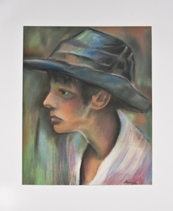 Softpastel. 40x50cm. Elisa