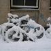 ondergesneeuwde fietsen..2.3.06