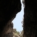 Opening van de grot heeft de vorm van Corsica