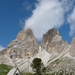 2009_07_09 002 Sellajoch (Passo Sella) - uitzicht rotsen