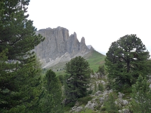 2009_07_09 008 Sellajoch (Passo Sella) - uitzicht rotsen