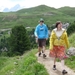 2009_07_09 017 Sellajoch (Passo Sella) - Mieke, Benno, Otto wande