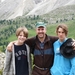 2009_07_09 065 Sellajoch (Passo Sella) - Danny, Benno, Otto