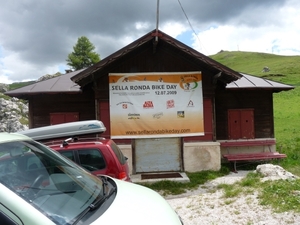 2009_07_09 077 Sellajoch (Passo Sella) - affiche Sella Ronda bike