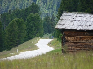 2009_07_10 064 Würzjoch (Passo delle Erbe) - Otto op de fiets in