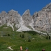 2009_07_13 007 Grödnerjoch (Passo Gardena) - rotsen, Mieke, Benn