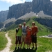 2009_07_13 015 Grödnerjoch (Passo Gardena) - Benno, Danny, Mieke