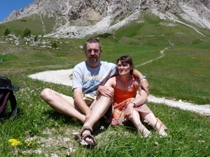 2009_07_13 016 Grödnerjoch (Passo Gardena) - Danny, Mieke