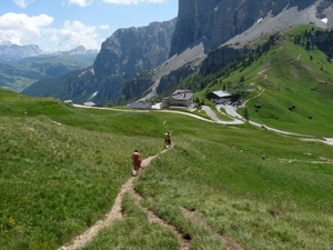 2009_07_13 029 Grödnerjoch (Passo Gardena) - Benno, Mieke, Otto 