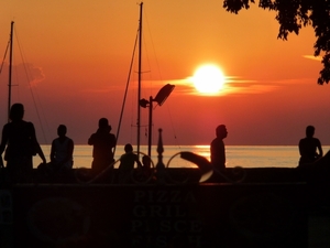 2009_07_20 033 Novigrad - restau - uitzicht zonsondergang