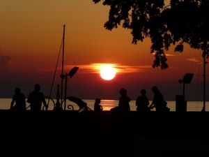 2009_07_20 037 Novigrad - restau - uitzicht zonsondergang