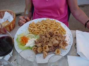 2009_07_20 042 Novigrad - restau - eten