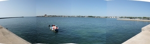 2009_07_23 066ABCD-pano Umag - haven - uitzicht