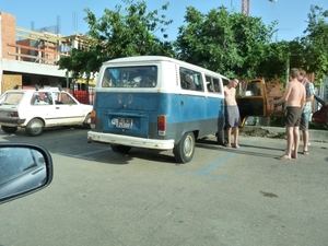 2009_07_23 087 Umag - toeristen van Liechtenstein, VW-busje