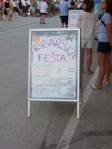 2009_07_23 106 Novigrad - affiche vissersfeest