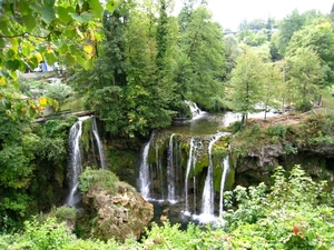 In de streek van Plitvice = grootste nationaal park
