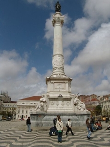 Wandeling door de wijken Chiado en Baixa