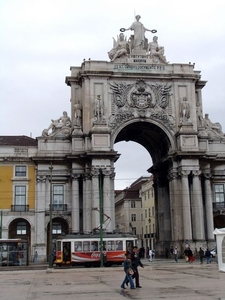 Wandeling door de wijken Chiado en Baixa