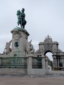 Wandeling door de wijken Chiado en Baixa