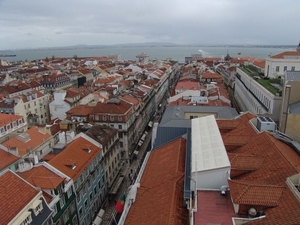 Wandeling door de wijken Chiado en Baixa