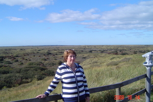 Op het meest oostelijke aangelegde stukje