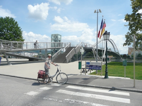 verbindingsbrug met duitsland -zwitderland