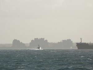 Sloehaven met boot 115