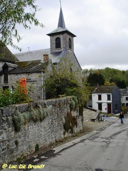 Ardennen Adeps wandeling promenade Furfooz