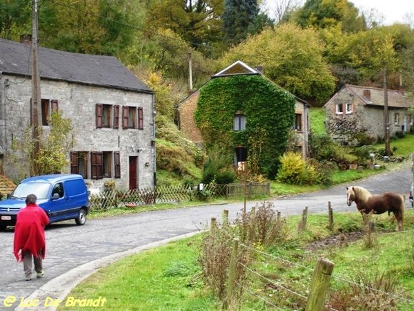 Ardennen Adeps wandeling promenade Furfooz