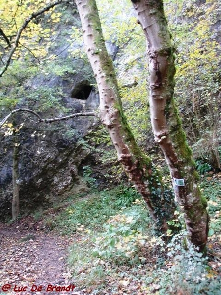 Ardennen Adeps wandeling promenade Furfooz