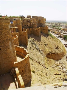 india  jaiselmere the walls