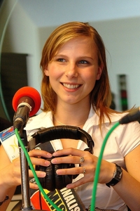 Tessa en Niké bij radio roelland18