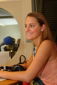 Tessa en Niké bij radio roelland3